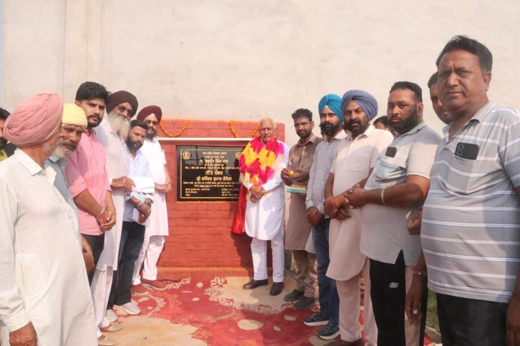 Big gift by Cabinet Minister Barinder Kumar Goyal to villages of Lehragaga constituency